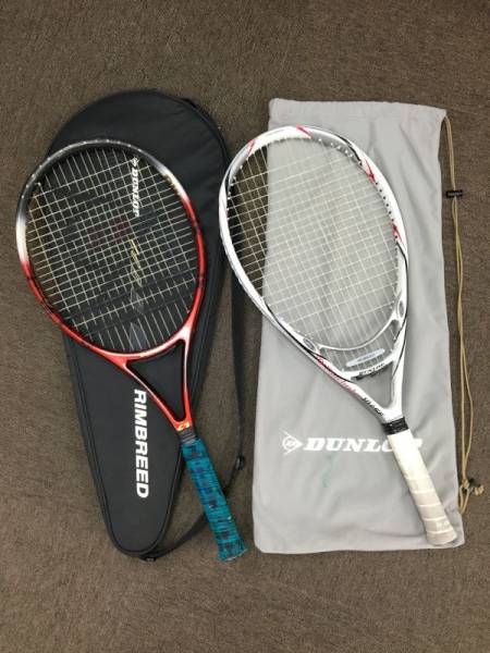 ダンロップ ラケット2本 リムブレードXL ダイアクラスター fah 3