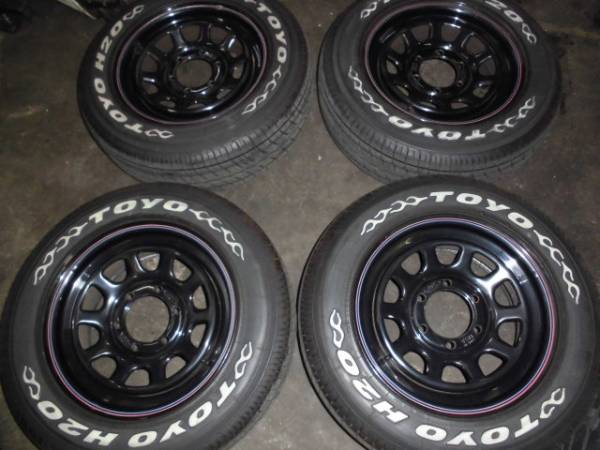 デイトナ　16インチ　ブリザック スタッドレス バリ山 デイトナ 16インチ TOYO 14年製 バリ山タイヤセット 中古ホイール