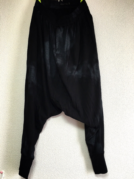 julius JULIUS サルエルパンツ コーティング サルエルパンツ julius