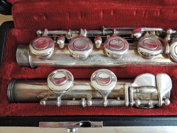 ヤマハ フルート YFL311 頭部菅シルバー（ジャンク） 楽器、器材