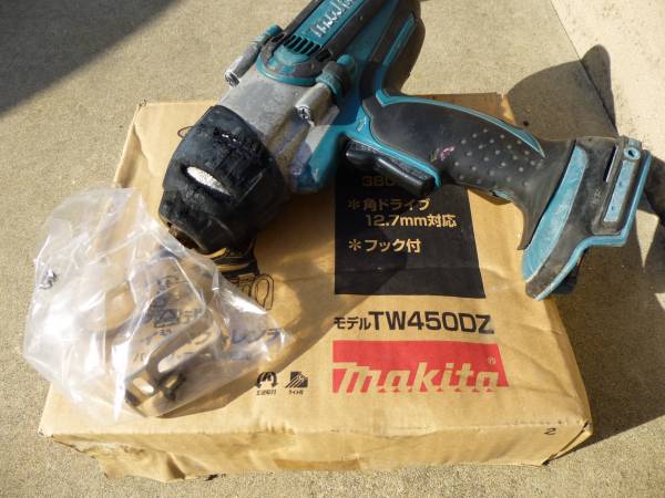 ジャンク品☆マキタ インパクトレンチ TW450D ②