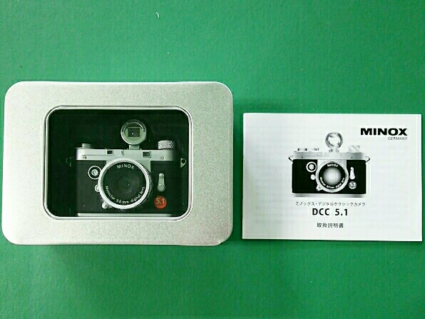 フィルムカメラ２台セット　動作未確認 フィルム:DCC 5.1:ミノックス:デジタルクラシックカメラ:展示品 ,A16