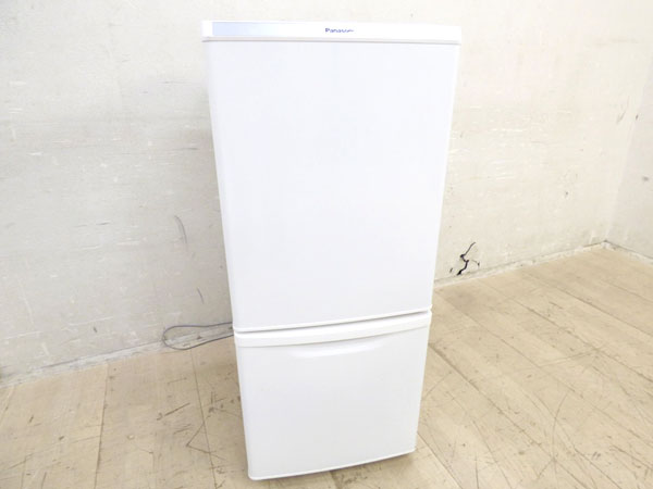 □美品□パナソニック□ノンフロン冷凍冷蔵庫/NR-B145W-W/bbb31k 家電