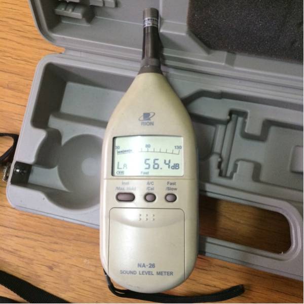 中古騒音計 リオン NA-26 自動車整備 サウンドレベルメーター