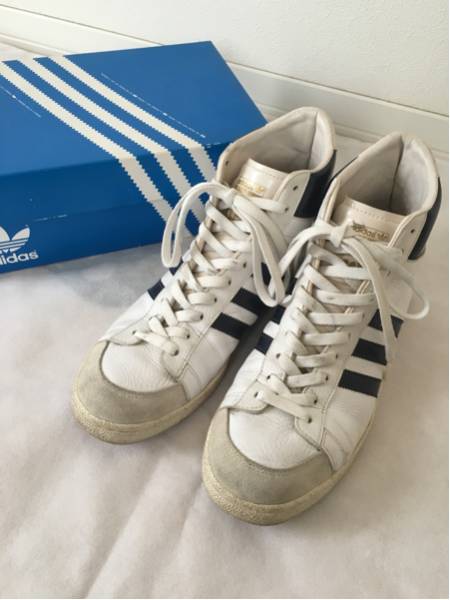 adidas JABBAR Hi 28㎝ 白×紺