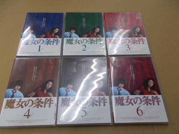 魔女の条件 松嶋菜々子 滝沢秀明 DVD 全巻セット 全6巻 : 全6巻