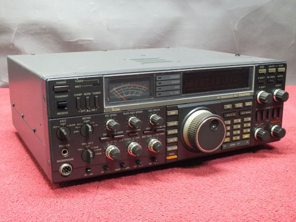 ICOM IC-760PRO HF トランシーバー◇現状品 ICOM アイコム IC-760