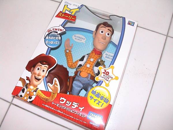 日本語版】トーキングアクションフィギュア ウッディ 唐沢★新品