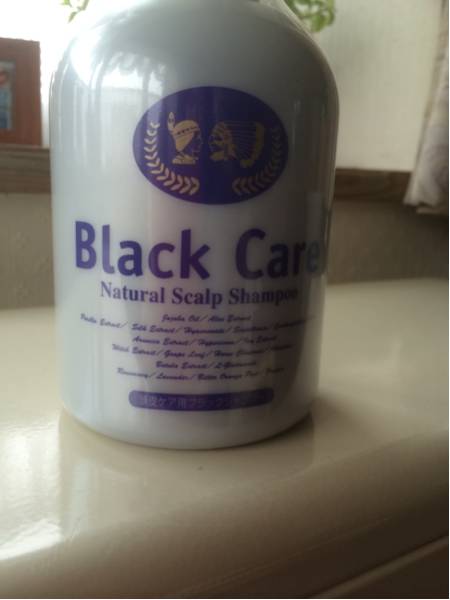 ブラックケアシャンプー新品600ml