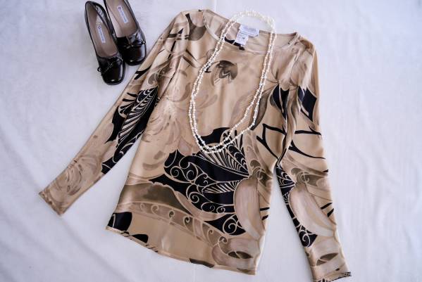 マックスマーラ（Max Mara）＊シルク 長袖 ブラウス 38 トップス ま