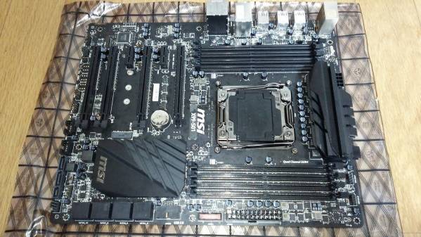 MSI X99-S01(X99S SLI OEM)LGA2011 Xeon E5-2630L v3 ES Set★