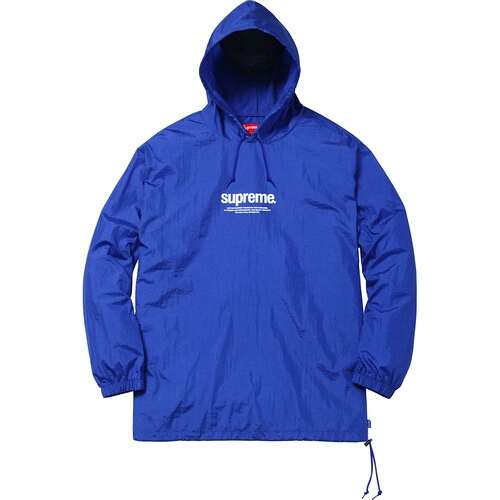 割引ショッピング supreme nylon packable poncho 16ss 青 M ポンチョ