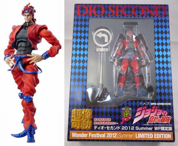 未使用]超像可動 ジョジョDIO/ディオ セカンド 2012夏WF 限定版