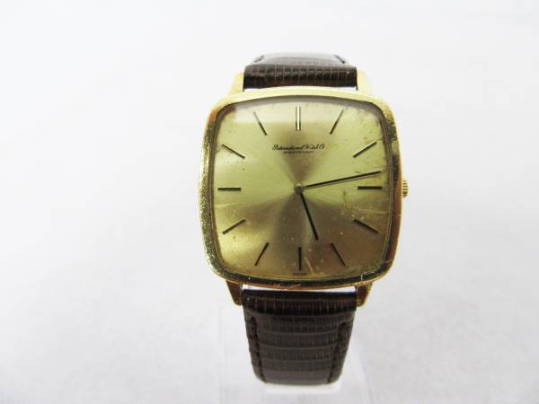 IWCシャフハウゼン】アンティーク/金時計750/手巻き動作品