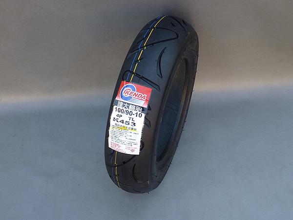KENDA 100/90-10 K453 ケンダタイヤ クレアスクーピー シャリー