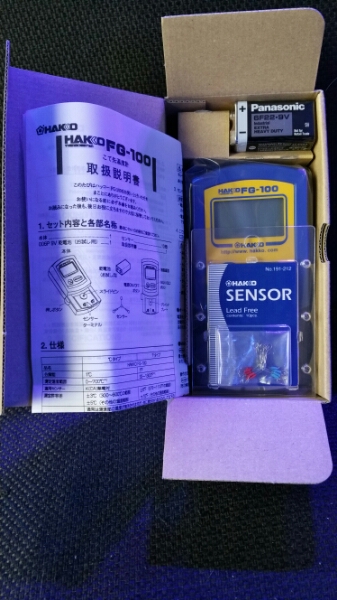 【新品】白光・半田こて先　温度計【FG-100】