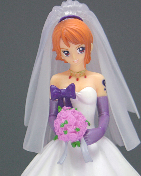 ワンピース ナミ 改造 フィギュア ウェディングドレス(ナミ)｜売買され