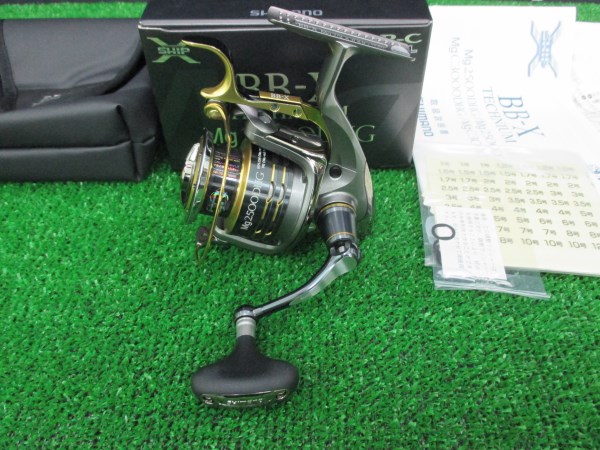 シマノ　09　BB-XテクニウムMg 2500DHG　美品