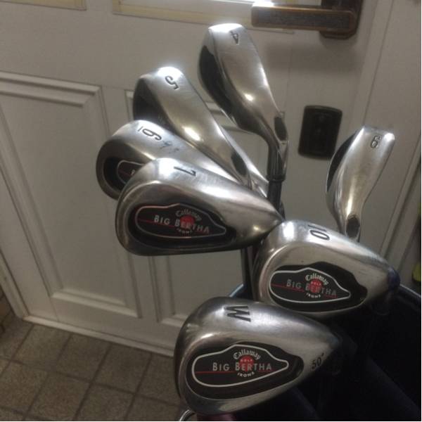 キャロウェイ callaway BIG BERTHA アイアンセット 8本 キャロウェイ