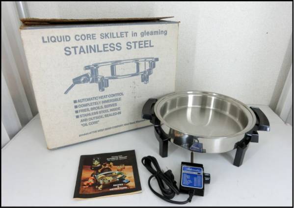 ■新品■West Bend■リキッドコア■電気フライパン■
