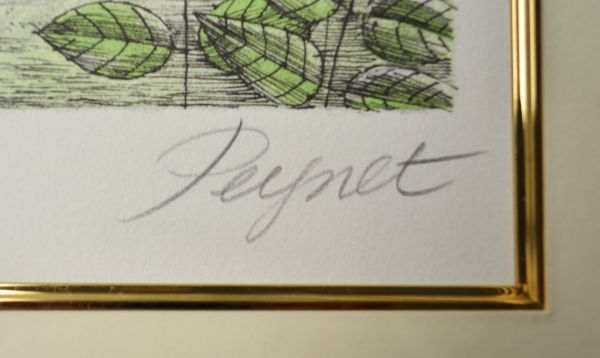 【版画】レイモン・ペイネ「心を開いて」ED196/250