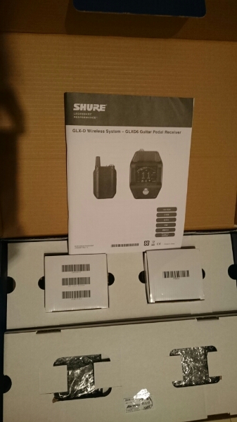 shure glxd16 新品同様 即決のみ送料無料 oyaideシールド付