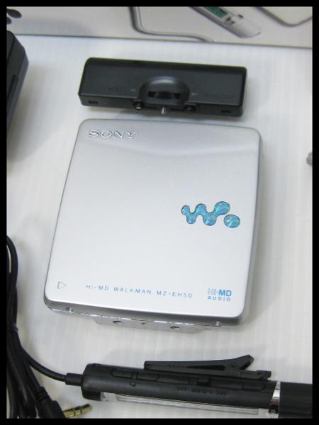 ☆SONYポータブルMDプレーヤー(MZ-EH50)Hi-MD WALKMAN☆1E20TX3A