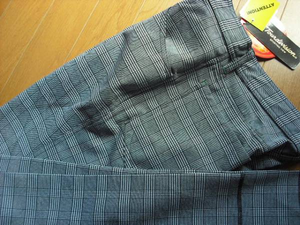 ★春に快適♪『Tourdivsion/GOLF』グレンチェックパンツ【85】★