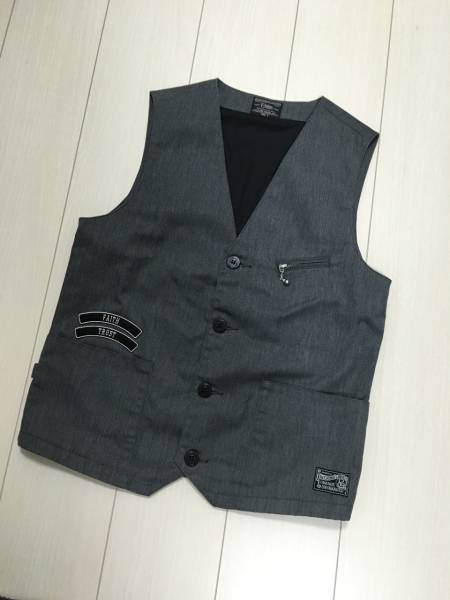 【美品】CRIMIE クライミー バック刺繍 ワークベスト S