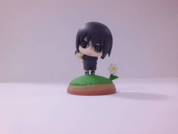 NARUTO ぷちきゃら□シークレット/うちはイタチ+サスケ ちみメガ 疾風