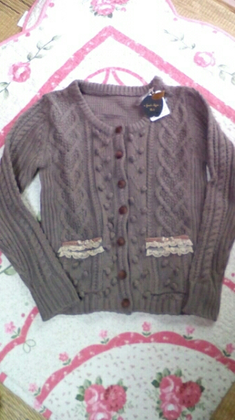 フランシュリッペ★リボンパールカーディガン★franche lippee