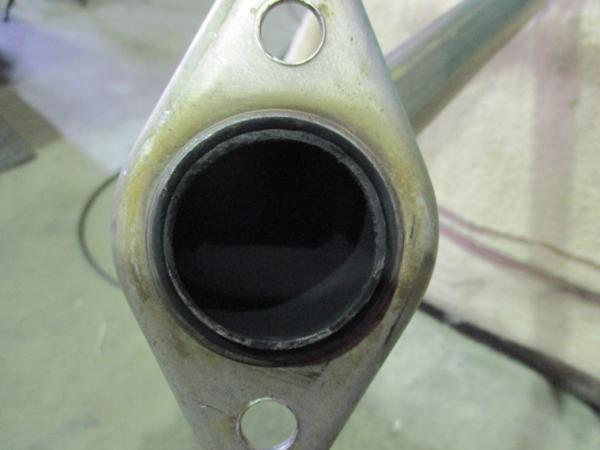H19年 スズキ CBA-HE21S ラパン フロントマフラー