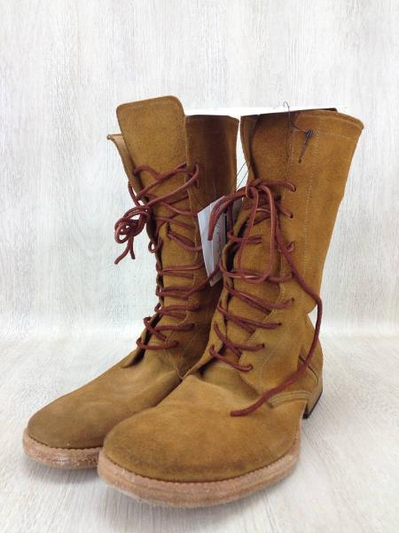 moonage devilment/レースアップブーツ/40/BRW/レザー