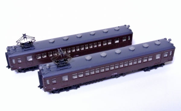 KATO/10-939/ROUND HOUSE クモハ42（茶）2両セット KATO鉄道模型