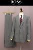 黒タグ★HUGO BOSS/ヒューゴボス ピンストライプ 2釦 スーツ 52