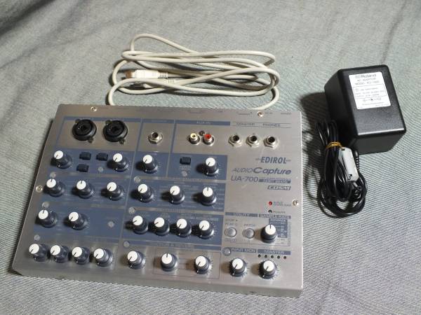 △EDIROL Roland USB オーディオインターフェイス UA-700 電源付