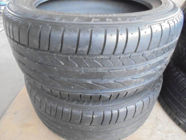 ２４５/４５R１７サイズのタイヤ中古品４本セット