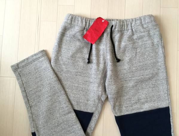 OCEANS載 ロンハーマン扱 TONY 切替 スウェット パンツ G/N M