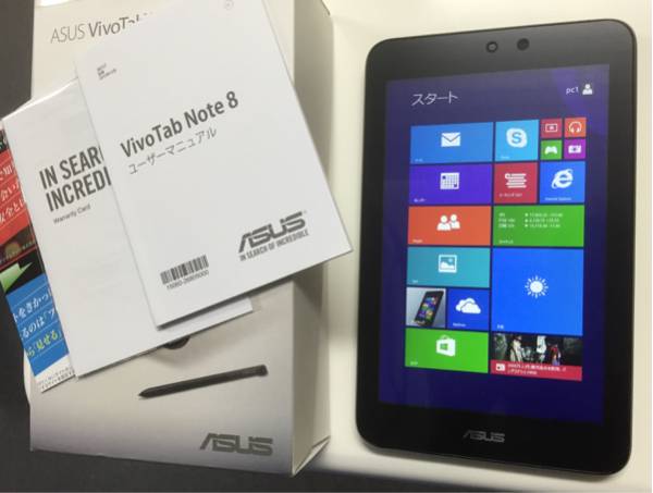 ASUS VivoTab Note 8 M80T 美品オマケ付き