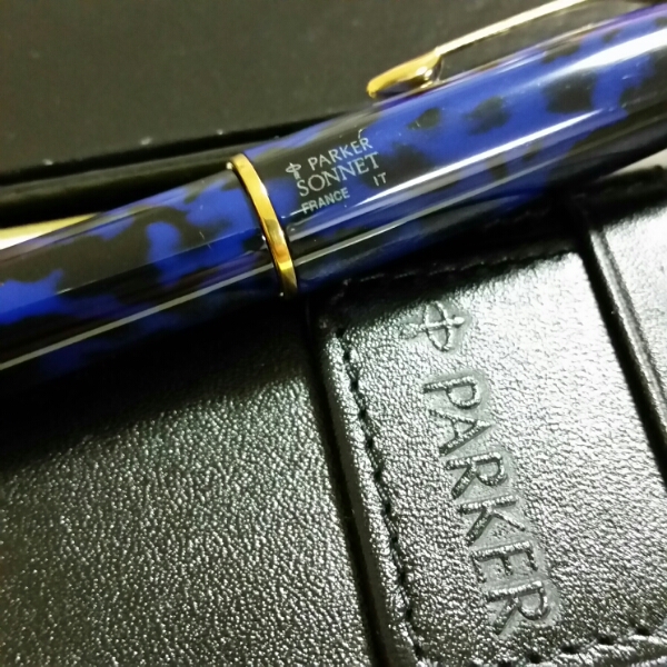 純正 PARKER万年筆♪未使用品♪筆箱、替えインクセット♪ 替え芯セット