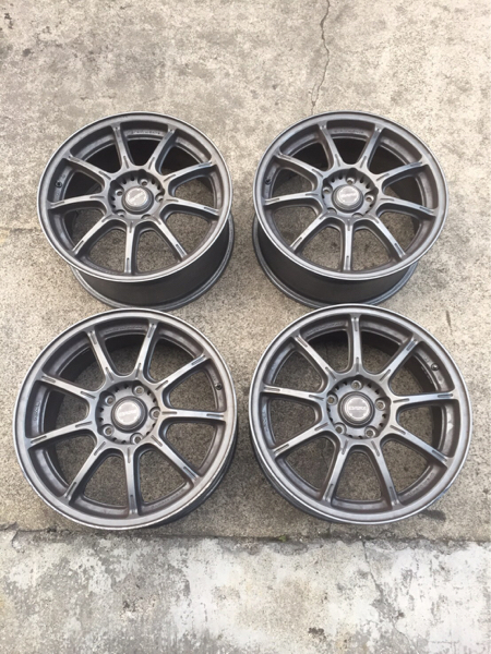 RAYZ グラムライツ 57G 17インチ 7.5J＋50 PCD114.3 5穴 4本