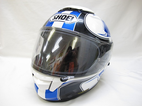 SHOEI/ショウエイ/GT-Air/REGALIA レガリア 中古】SHOEI ヘルメット GT-Air REGALIA size:M 白×青 自動車