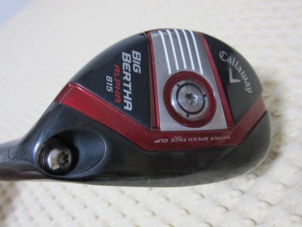 ビッグ バーサ アルファ 815(20°）＋ツアーAD HY-85(S) 中古品