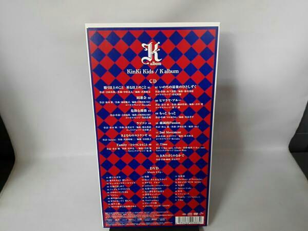 KinKi Kids K album(初回限定盤)(DVD付)