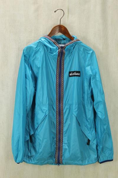 WILDTHINGS◆ナイロンジャケット/L/ナイロン/BLU