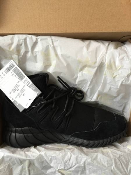 26cm US8 adidas originals Tubular Doom Black チューブラー