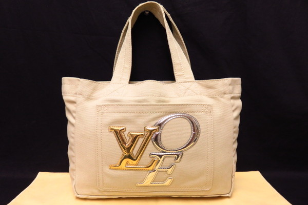 トートバッグ VUITTON PM LOUIS モノグラム ブラウン バッグ ルイ 