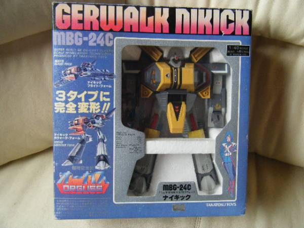 当時物1/40 超時空世紀オーガス ガウォーク ナイキック タカトク