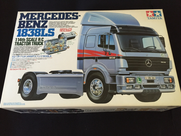 タミヤ トレーラーヘッド メルセデスベンツ 1838LS 新品 タミヤ
