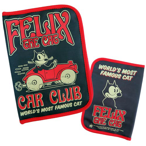フィリックス ザ キャット ドキュメントホルダー新品 車検証 入_1